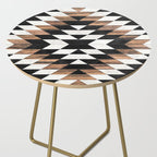 Urban Tribal Pattern No.13 - Aztec - Concrete and Wood Side Table Gallery Image 2