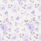 Lavender gray elegant vintage roses floral Coffee Mug Gallery Image 2