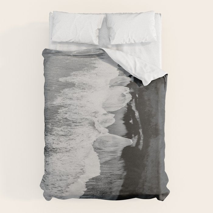 Beach Black And White Duvet Cover Gallery Image 6