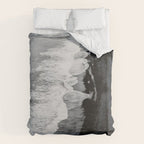 Beach Black And White Duvet Cover Gallery Image 6