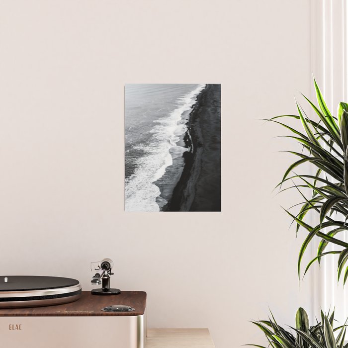 Beach Black And White Poster Gallery Image 2
