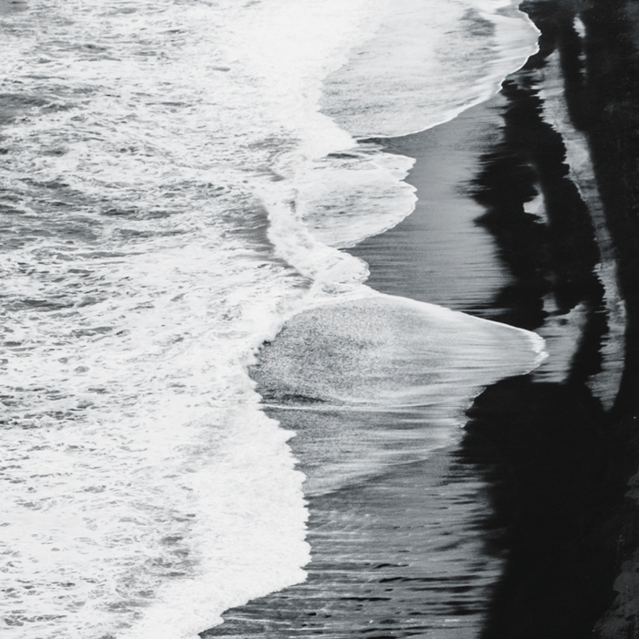 Beach Black And White Coffee Mug Gallery Image 2
