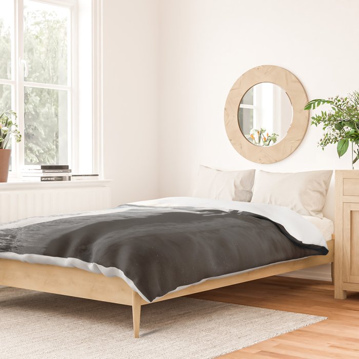 Beach Black And White Duvet Cover Gallery Image 2