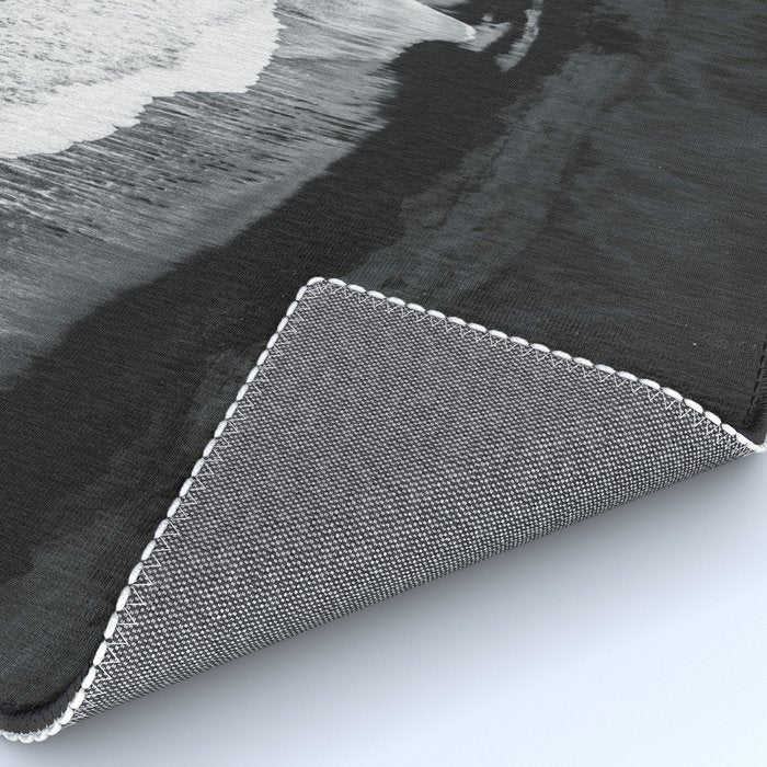 Beach Black And White Rug Gallery Image 4