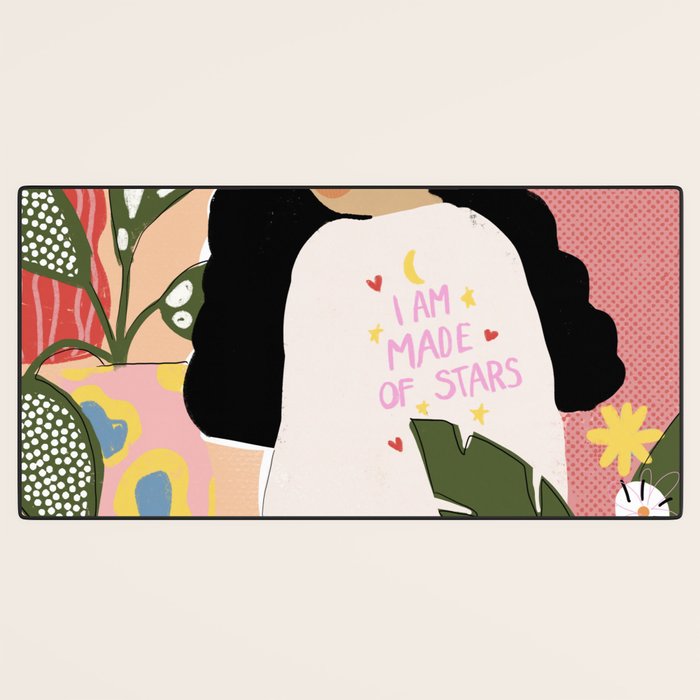 I am Made of Stars Desk Mat Gallery Image 3