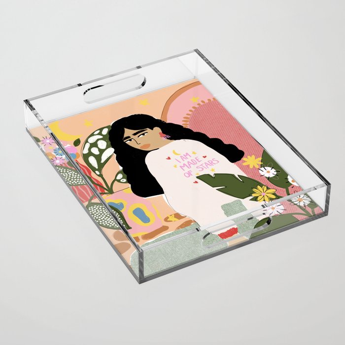 I am Made of Stars Acrylic Tray Gallery Image 1