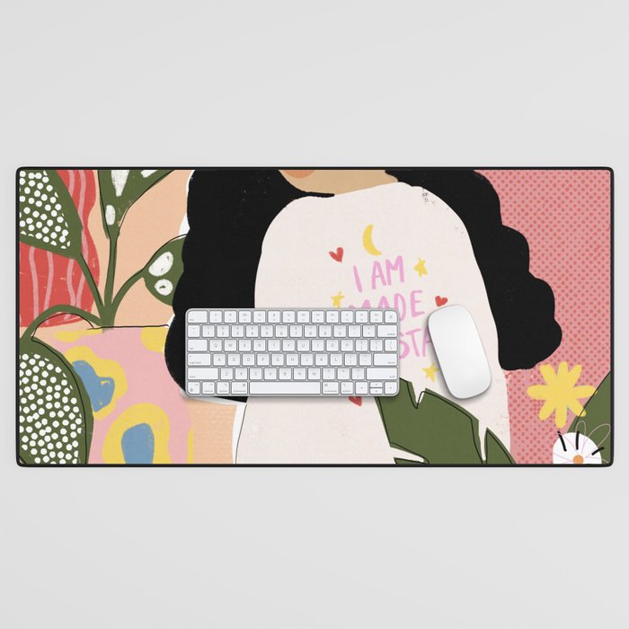 I am Made of Stars Desk Mat Gallery Image 1