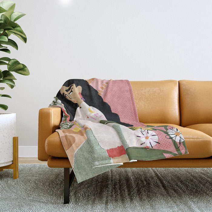 I am Made of Stars Throw Blanket Gallery Image 1