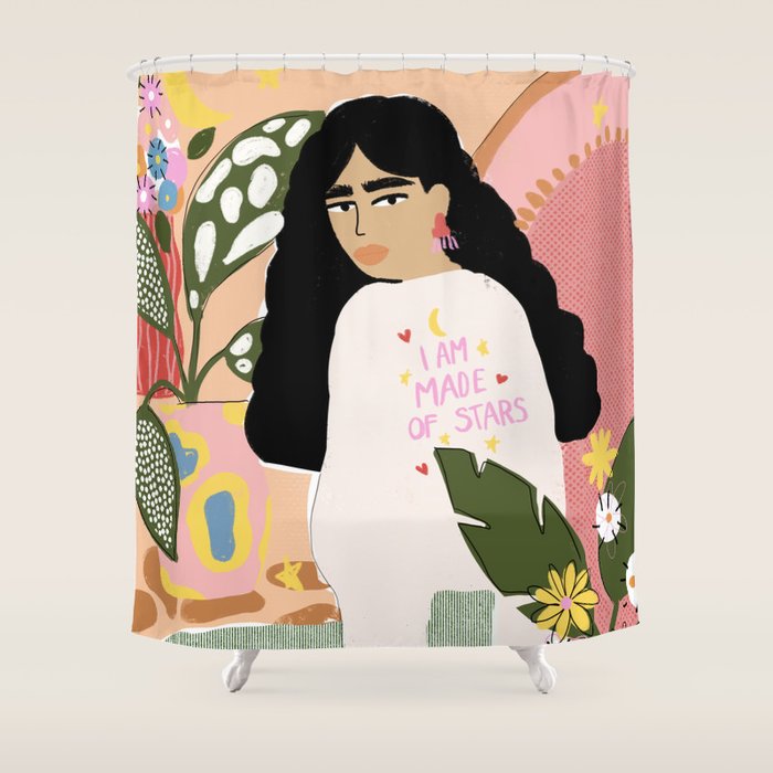 I am Made of Stars Shower Curtain Gallery Image 1