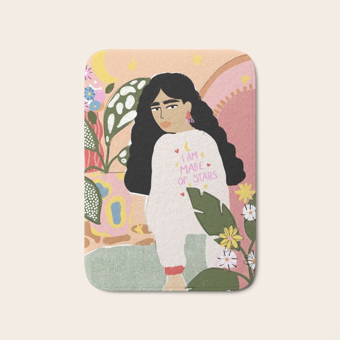 I am Made of Stars Bath Mat Gallery Image 1