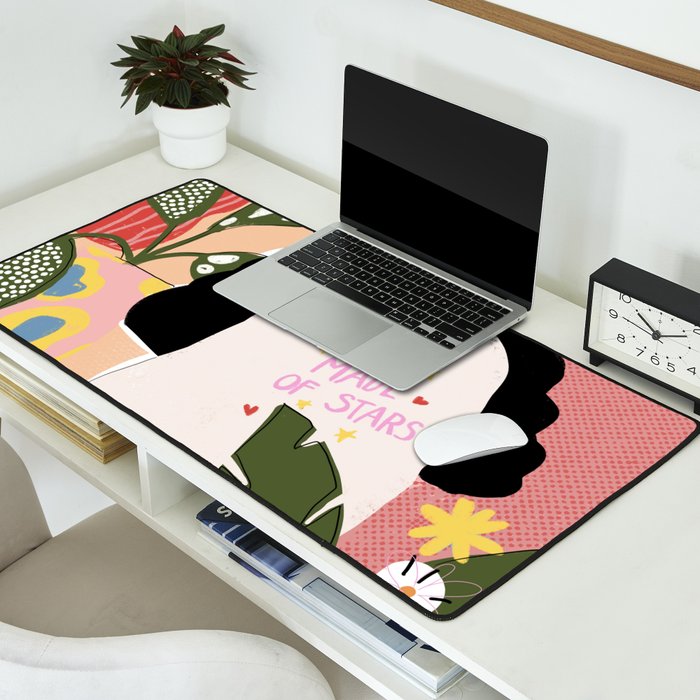 I am Made of Stars Desk Mat Gallery Image 2