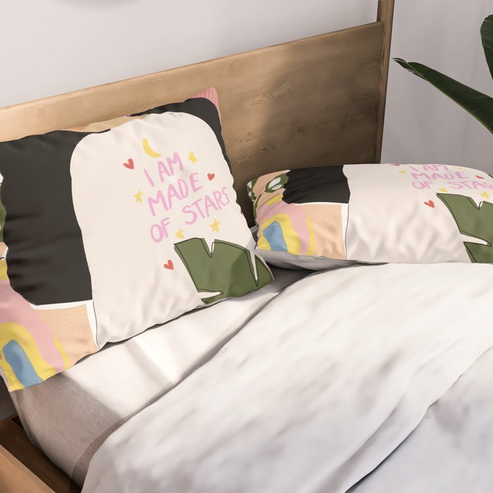 I am Made of Stars Pillow Sham Gallery Image 2