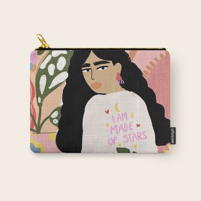 I am Made of Stars Carry All Pouch Gallery Image 1