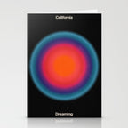 California Dreaming: Midnight Black Edition Stationery Card Gallery Image 2