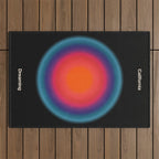California Dreaming: Midnight Black Edition Outdoor Rug Gallery Image 1