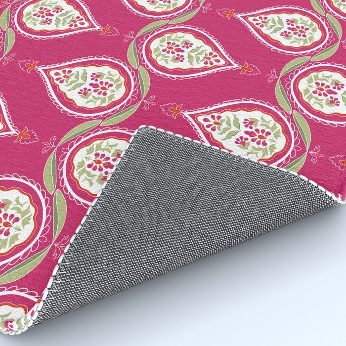 Block Print Blooms Rug Gallery Image 4