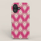 Block Print Blooms iPhone Case Gallery Image 1
