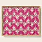 Block Print Blooms Serving Tray Gallery Image 1