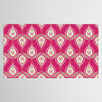 Block Print Blooms Tablecloth Gallery Image 2
