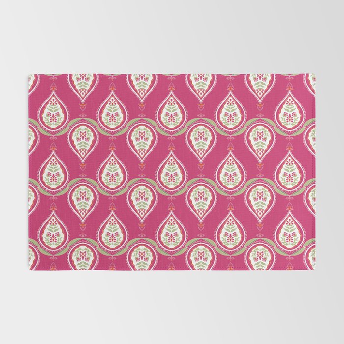 Block Print Blooms Rug Gallery Image 2