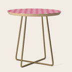 Block Print Blooms Side Table Gallery Image 1