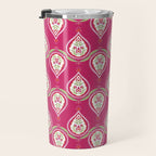 Block Print Blooms Travel Mug Gallery Image 3