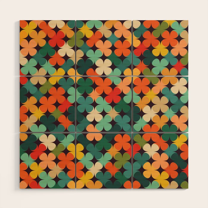 Lucky Clover Wood Wall Art Gallery Image 1