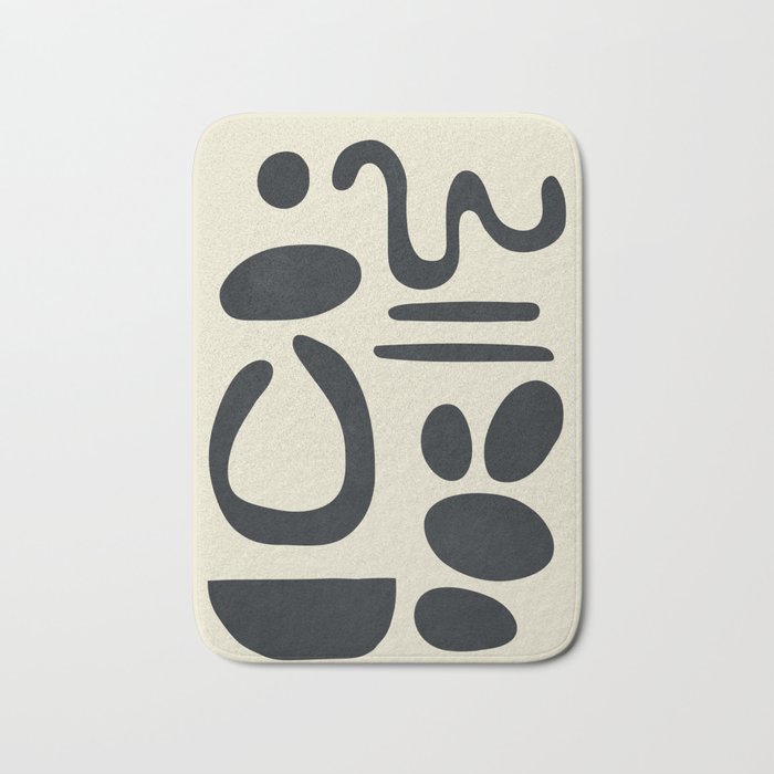 Abstract Colorful Setting 8 Bath Mat Gallery Image 1