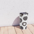 Black olive watercolor pattern print Travel Mug Gallery Image 4