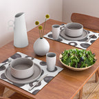 Black olive watercolor pattern print Placemat Gallery Image 2