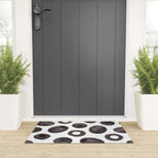 Black olive watercolor pattern print Welcome Mat Gallery Image 3