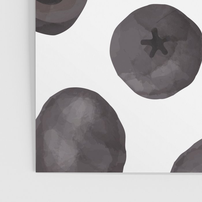 Black olive watercolor pattern print Poster Gallery Image 3