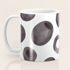Black olive watercolor pattern print Coffee Mug Gallery Image 3