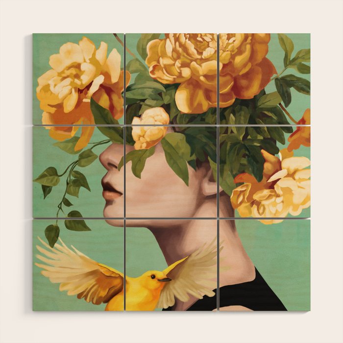 Blooming Essence 2 Wood Wall Art Gallery Image 1