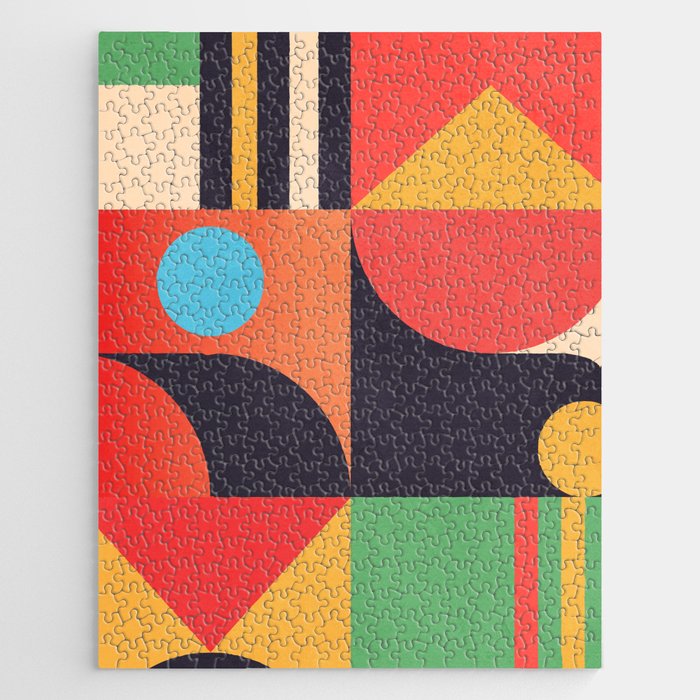 Geometric Shapes 134 Jigsaw Puzzle Gallery Image 1