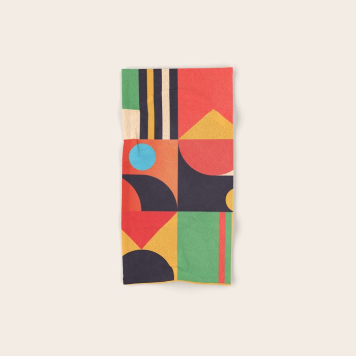 Geometric Shapes 134 Bath Towel Gallery Image 1