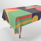 Geometric Shapes 134 Tablecloth Gallery Image 1