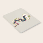 Snake and flowers 2 Notebook Gallery Image 2