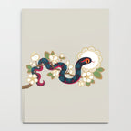 Snake and flowers 2 Notebook Gallery Image 4