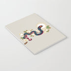 Snake and flowers 2 Notebook Gallery Image 3