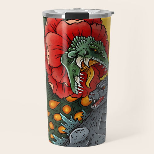 Rose Kaiju Travel Mug Gallery Image 1