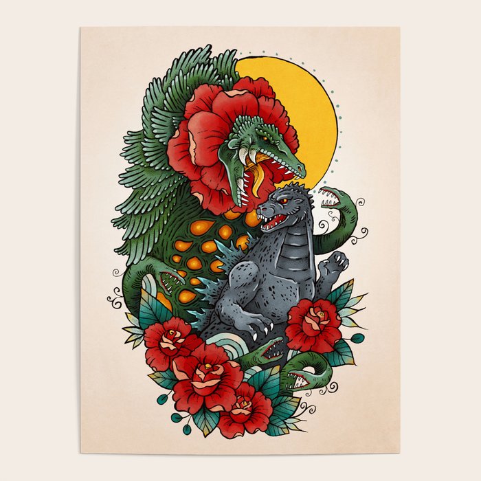 Rose Kaiju Poster Gallery Image 1