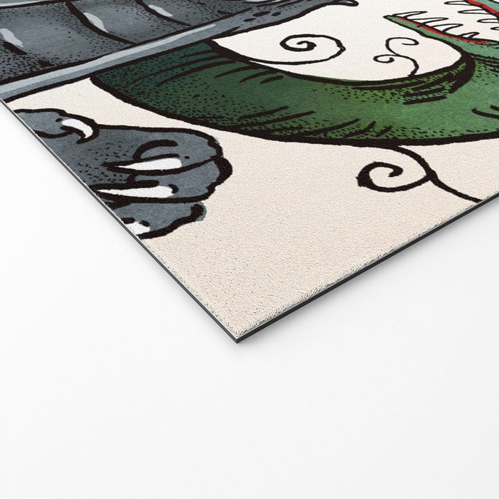 Rose Kaiju Welcome Mat Gallery Image 2