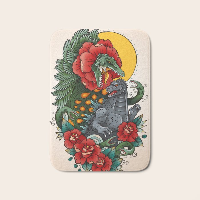 Rose Kaiju Bath Mat Gallery Image 1