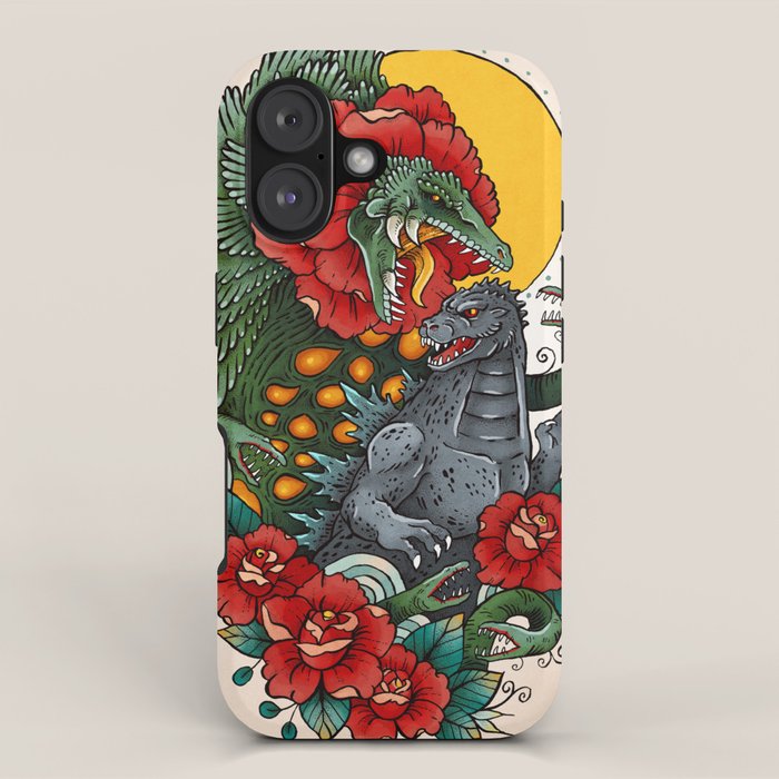 Rose Kaiju iPhone Case Gallery Image 1
