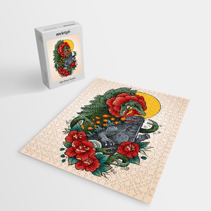 Rose Kaiju Jigsaw Puzzle Gallery Image 2