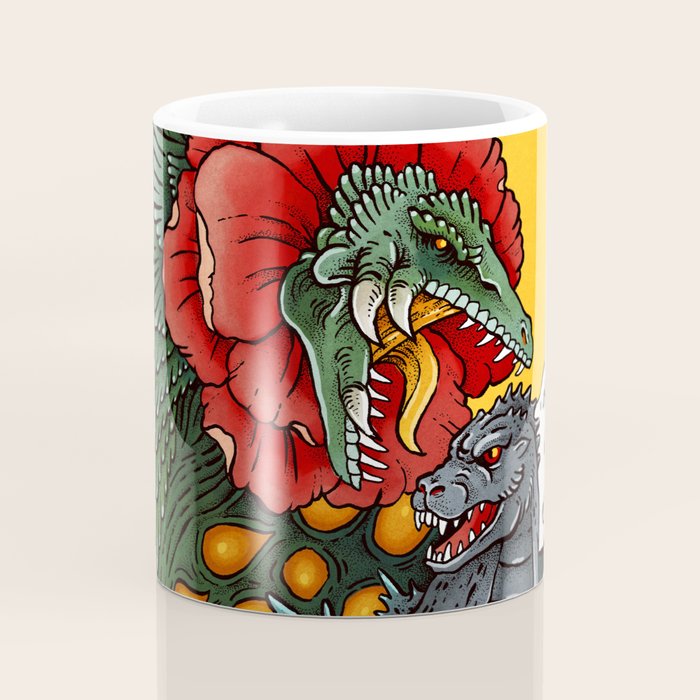 Rose Kaiju Coffee Mug Gallery Image 4