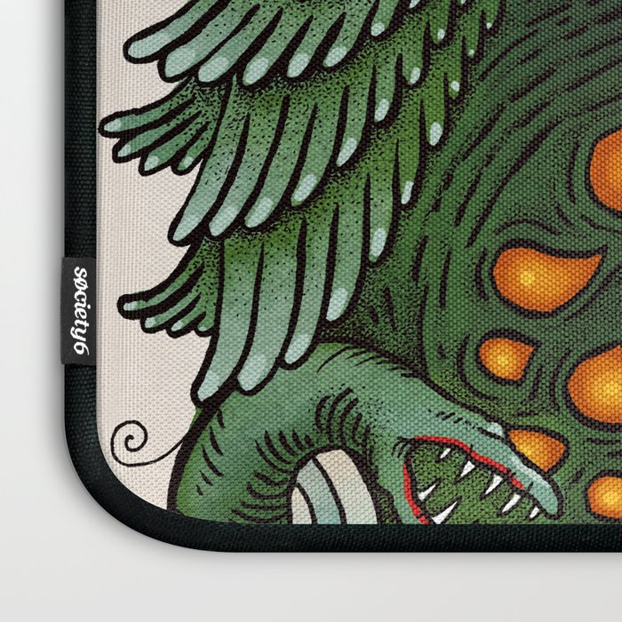 Rose Kaiju Laptop Sleeve Gallery Image 3