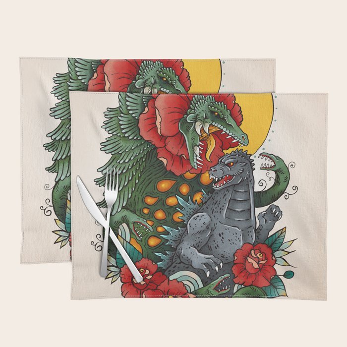 Rose Kaiju Placemat Gallery Image 1