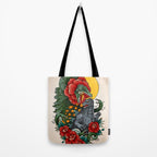 Rose Kaiju Tote Bag Gallery Image 2